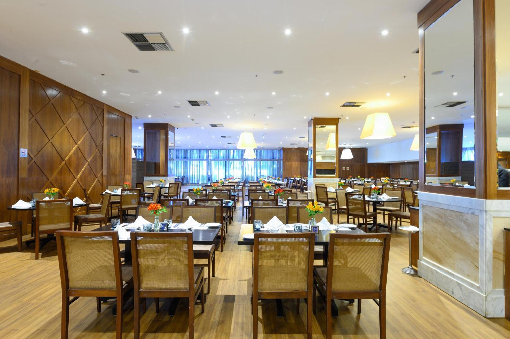 Windsor Marapendi Hotell Rio de Janeiro Exteriör bild The restaurant